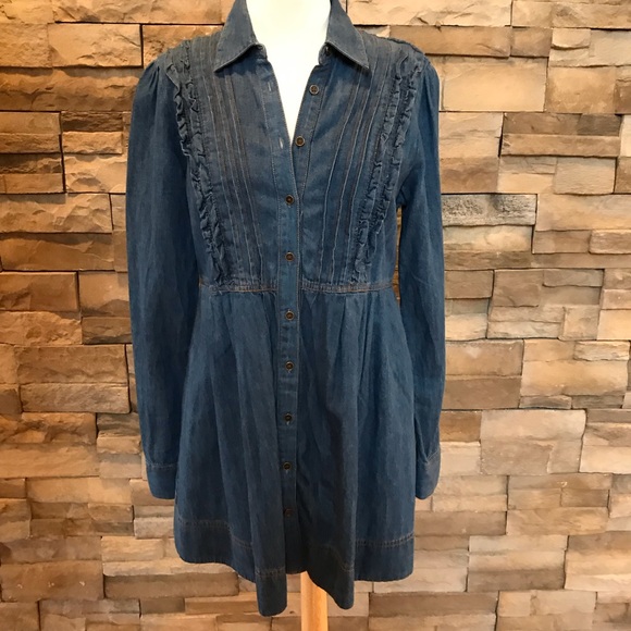 Free People Dresses & Skirts - Free People denim dress
